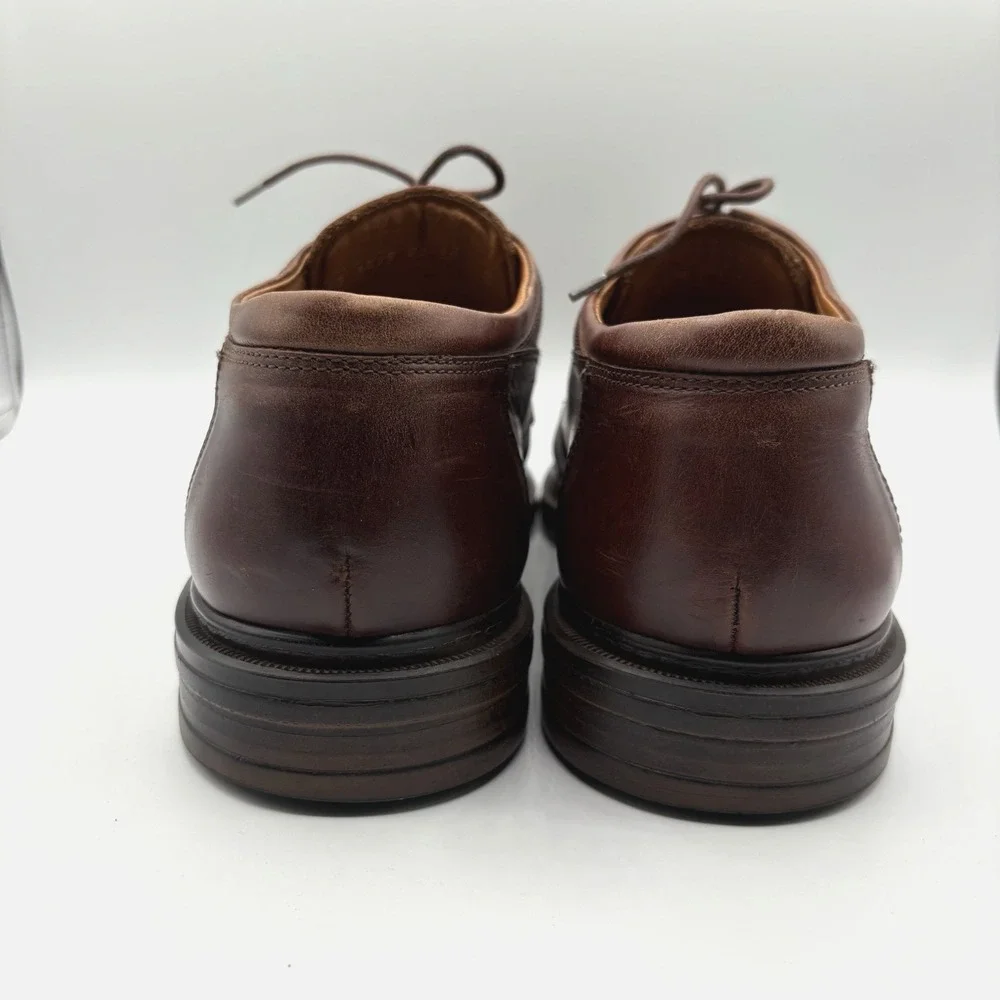 CABLE & CO. Oxford Shoe Men's Size 12 D Brown‎ Leather Lace Up Shoe